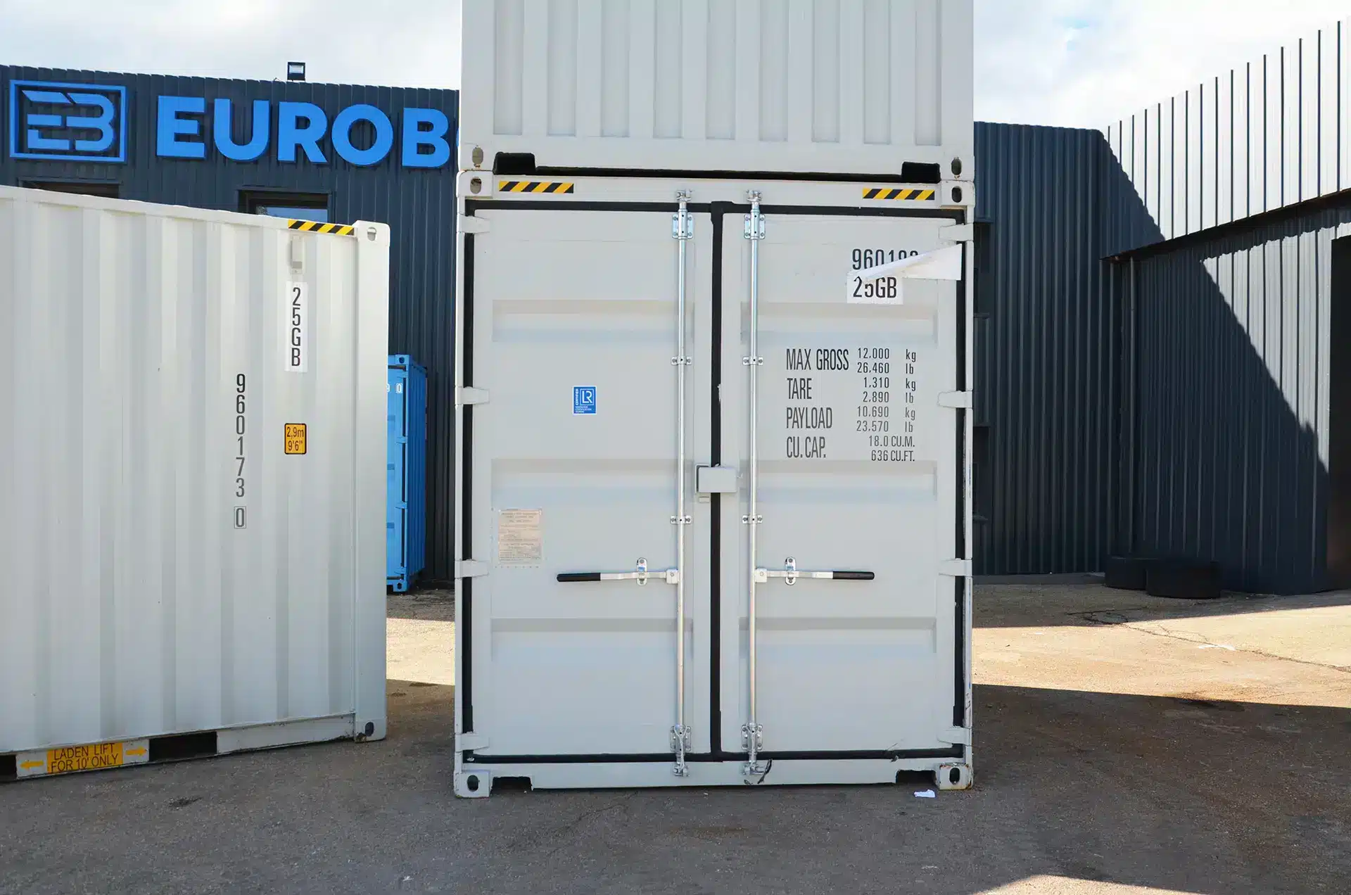 Conteneur Hc 10pieds easy open door. Acheter un container grand hauteur de petite taille sur Grenoble saint-Etienne Lyon ou Valence