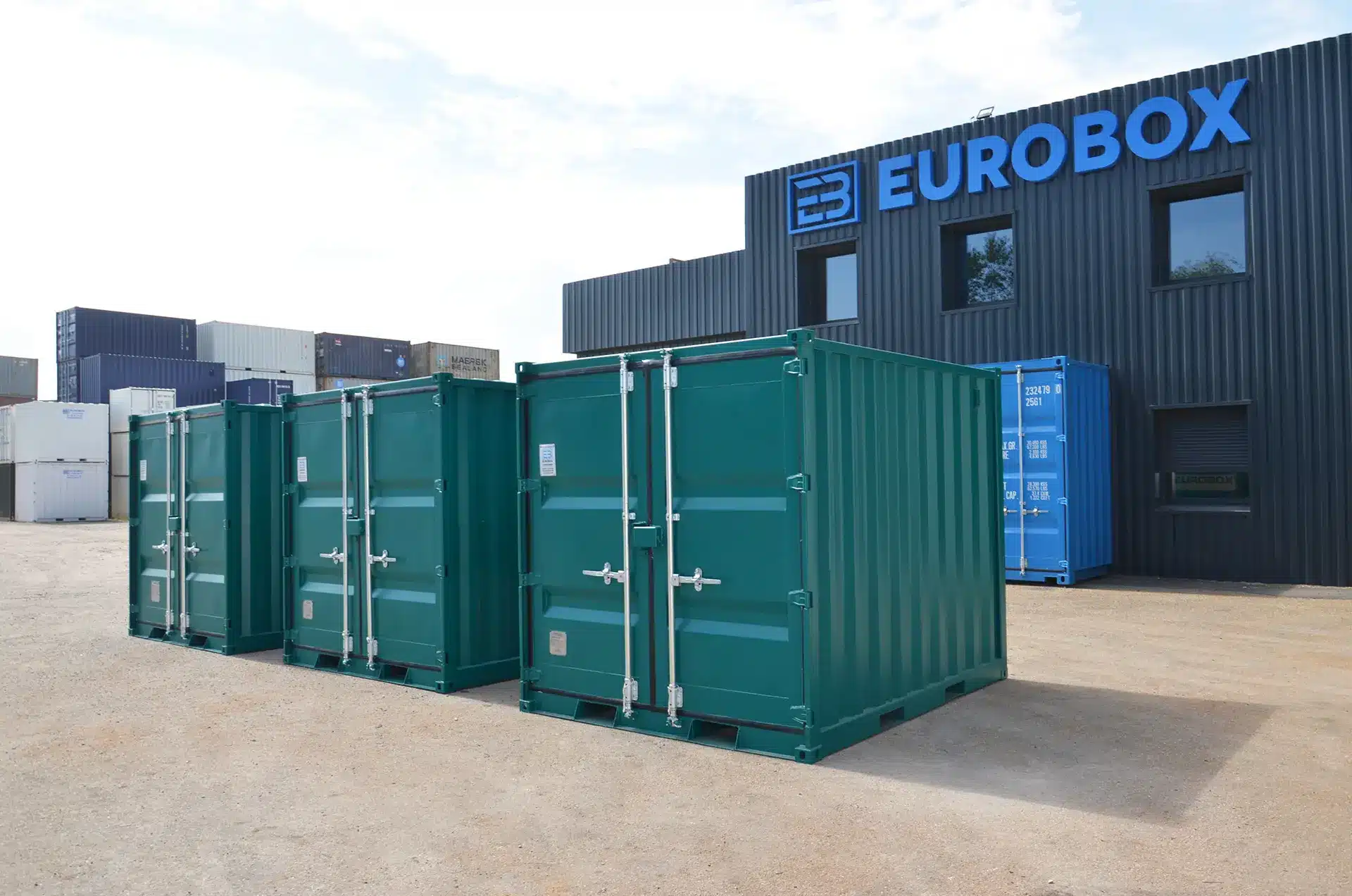 Container 10pieds maritime neuf avec une peinture sur-mesure, acheter un conteneur peint comme souhaité