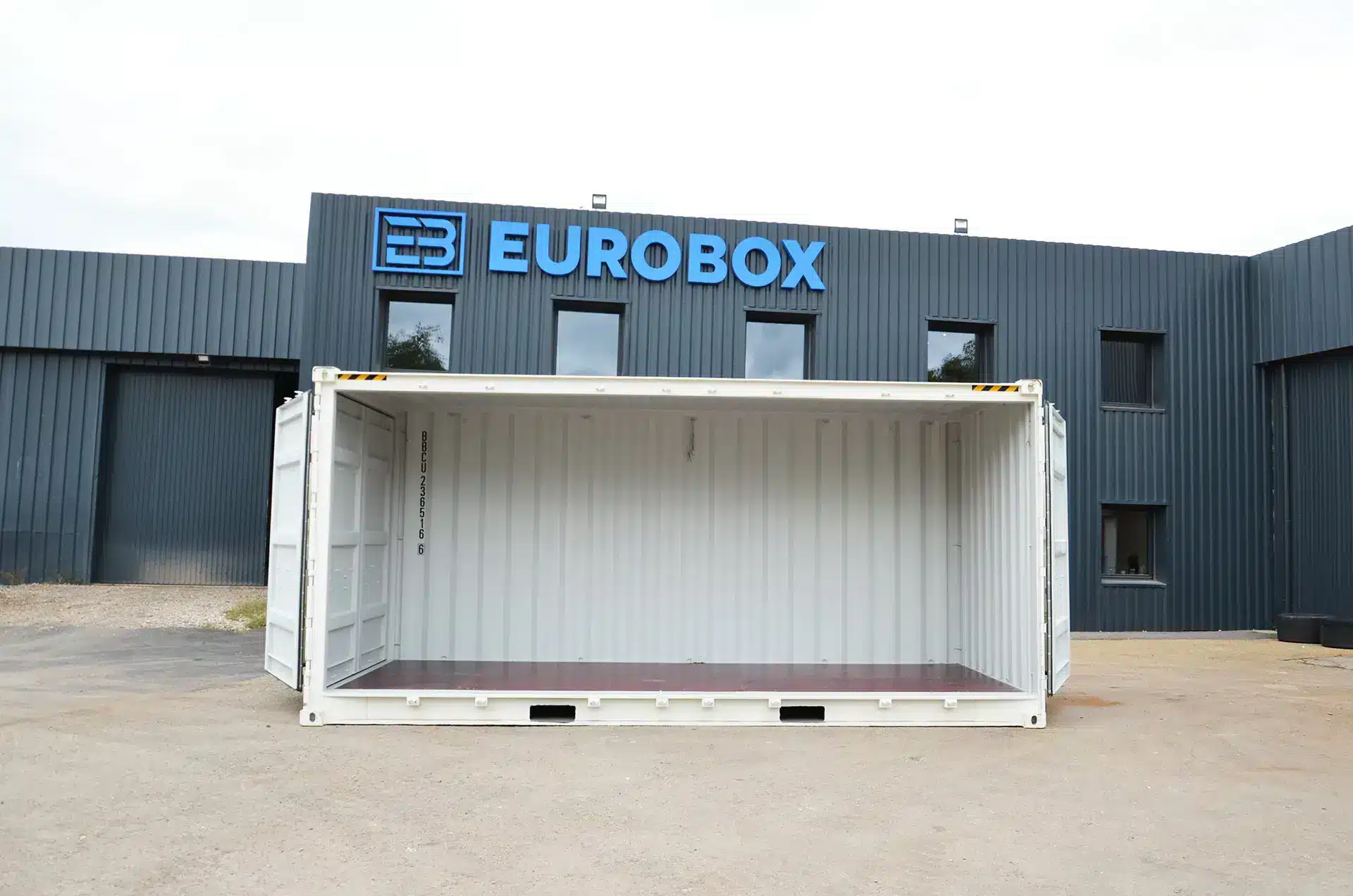 Container open side 40pieds HC ouvert, Container 40pieds openside neuf sur Lyon